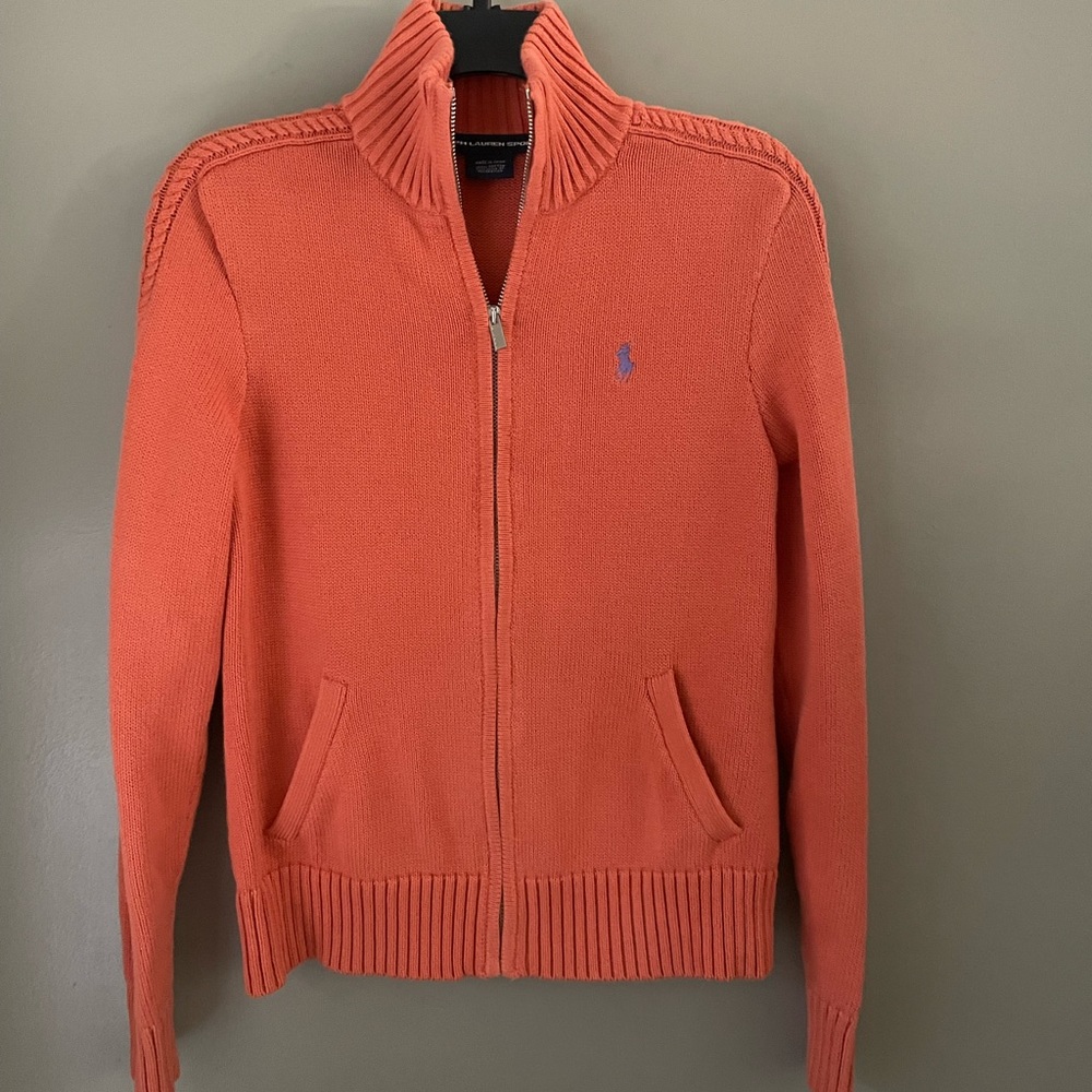 Ralph Lauren Zip Up Sweater